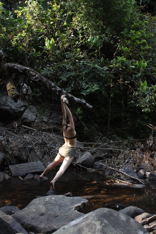 India 2010 - Coorg - Honey Valley - Trek to the Swimming Hole